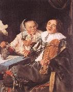 LEYSTER, Judith Carousing Couple oil painting picture wholesale
